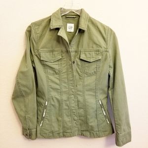 GAP Green Army Jacket Sz XS